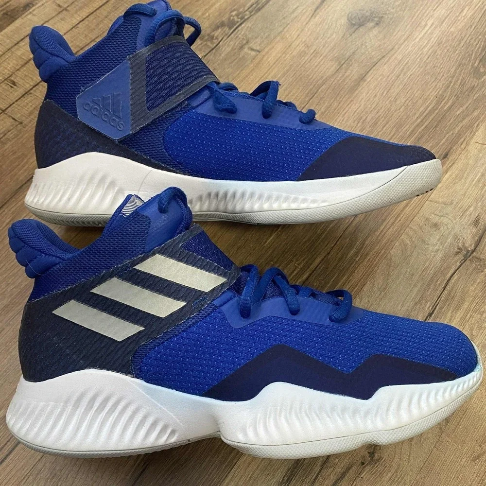 Adidas Bounce Basketball‎ Shoes Royal Blue Men Size 5.5 US BB7297
